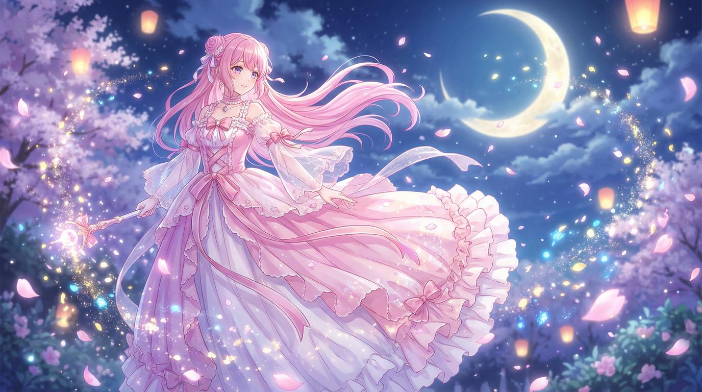 大奶动漫-月光魔法少女